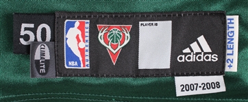 2007-08 Andrew Bogut Milwaukee Bucks Signed Road Jersey (MEARS LOA/JSA)