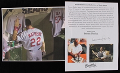 2002 Darryl Kile St. Louis Cardinals Player Death Road and Home Jersey Patches (Lot of 2)