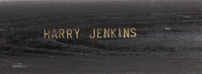 1961-62 Harry Jenkins Milwaukee Braves H&B Louisville Slugger Lathe Bat (MEARS LOA)