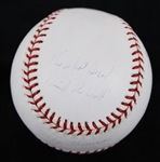 1995-99 Bobby Thomson New York Giants Signed ONL Coleman Baseball (JSA) **333**