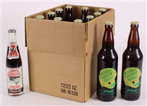 1970s-90s Green Bay Packers Adler Brau Beer Bottles w/ Paul "Bear" Bryant Coke Bottle (Lot of 13)