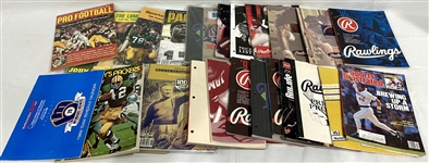 1960s-2000s Milwaukee Brewers, Green Bay Packers Newspapers, Yearbooks, Pennants & more (Lot of 125+)