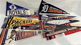 1960s-2000s Milwaukee Brewers, Green Bay Packers Newspapers, Yearbooks, Pennants & more (Lot of 125+)