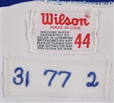 1977 Bobby Doerr Toronto Blue Jays Game Worn Home Jersey (MEARS LOA)