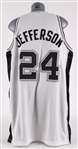 2009-10 Richard Jefferson San Antonio Spurs Game Worn Home Jersey (MEARS LOA / Fuji Sport Science)
