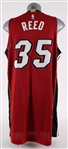 2017 Willie Reed Miami Heat El Heat Game Worn Alternate Jersey (MEARS LOA / Fuji Sport Science / NBA Letter)