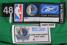 2004-05 Darrell Armstrong Dallas Mavericks Game Worn Alternate Jersey (MEARS LOA / Fuji Sport Science / MeiGray)