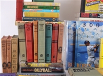 1920s-1990s Baseball & Football Book Collection (Lot of 120+)