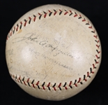 1929 National League Champion Chicago Cubs Multi Signed ONL Heydler Baseball w/ 15 Signatures Including Gabby Hartnett, Kiki Cuyler, Riggs Stephenson & More
