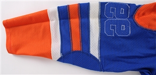 1983-88 Wayne Gretzky Edmonton Oilers Game Worn Road Jersey (MEARS A10)