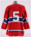 1976-78 Guy LaPointe Montreal Canadiens Road Jersey (MEARS LOA)