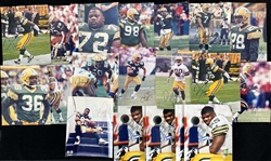 1996 Green Bay Packers Signed Collection - Lot of 34 w/ Photos & Mini Helmets