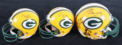 1996 Green Bay Packers Signed Collection - Lot of 34 w/ Photos & Mini Helmets