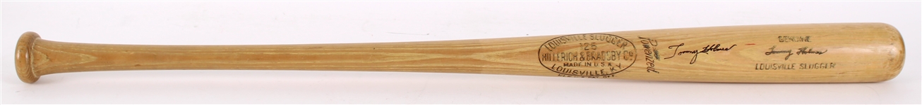 1950-52 Tommy Holmes Braves/Dodgers Signed H&B Louisville Slugger Professional Model Bat (MEARS LOA/JSA)