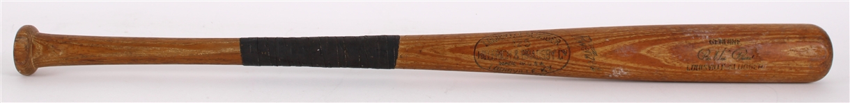 1950-58 Pee Wee Reese Brooklyn / Los Angeles Dodger H&B Louisville Slugger Professional Model Team Index Bat (MEARS LOA)