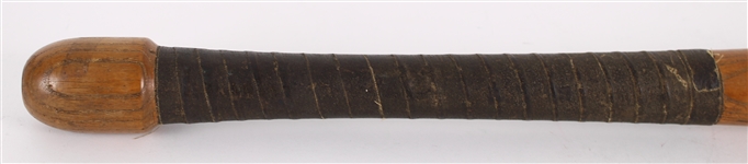 1905 Reach No. 2 M Baseball Bat w/ Mushroom Knob & Period Handle Tape (MEARS LOA)