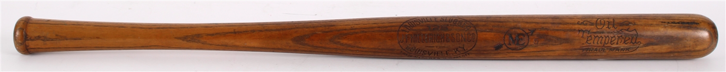 1915-16 JF Hillerich & Son Louisville Slugger Oil Tempered Baseball Bat (MEARS LOA)