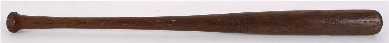 1931-33 Crawford Player Model AJ Reach Co. Baseball Bat (MEARS LOA)