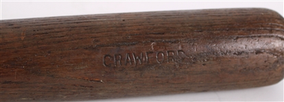 1931-33 Crawford Player Model AJ Reach Co. Baseball Bat (MEARS LOA)
