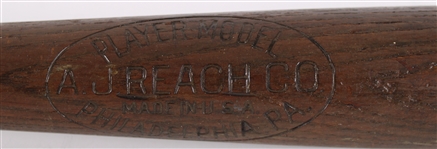 1931-33 Crawford Player Model AJ Reach Co. Baseball Bat (MEARS LOA)