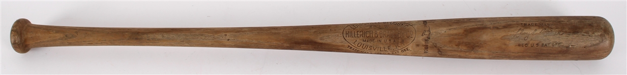 1934 Lloyd Waner Pittsburgh Pirates H&B Louisville Slugger Store Model Baseball Bat