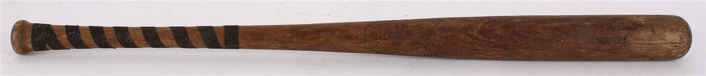 1920's Harry Heilmann Detroit Tigers H&B Louisville Slugger Store Model Baseball Bat