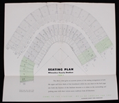 1954 Milwaukee Braves Milwaukee County Stadium Room For More in 54 Brochure 