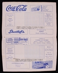 1941-49 Janesville Cubs Memorabilia Collection - Lot of 4 w/ Programs, Stub & Team Photo