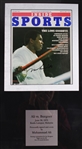 1975-80 Muhammad Ali 31x46 Framed Training Camp Signature Promotional Shirt w/ Inside Sports & Plaque 