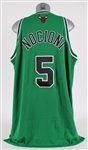 2008 Andres Nocioni Chicago Bulls Signed Game Worn St. Patrick's Day Uniform (MEARS LOA / JSA / Fuji Sport Science)