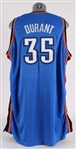 2008-09 Kevin Durant Oklahoma City Thunder Road Jersey (MEARS A5) First Season in OKC
