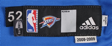 2008-09 Kevin Durant Oklahoma City Thunder Road Jersey (MEARS A5) First Season in OKC