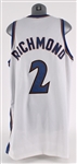 1998-99 Mitch Richmond Washington Wizards Signed Game Worn Home Jersey (MEARS A5 / JSA)