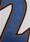 1998-99 Mitch Richmond Washington Wizards Signed Game Worn Home Jersey (MEARS A5 / JSA)