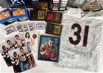 1960's-2000's Baseball Football Basketball Memorabilia Collection - Lot of 35 