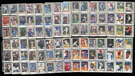 1989/90/91 Upper Deck Baseball Trading Cards Complete Sets - Lot of 3 w/ Ken Griffey Jr., Randy Johnson, Larry Walker, Sammy Sosa, Chipper Jones & Jeff Bagwell Rookie Cards 