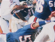 1975-1992 Carl Banks, George Martin, Harry Carson NY Giants Signed 22x26 Photo (JSA) 