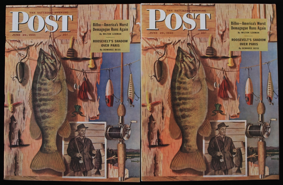 1946 (June 29) Saturday Evening Post Magazines - Lot of 2