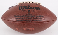 2006 Vernon Davis San Francisco 49ers Signed Football (JSA)
