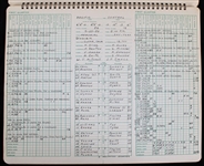 1951 Sherar Football Scoring System Scorebook