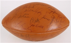 1979 LA Rams Henry Buckspan Signed Presentation Football 