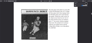 1957 circa College All Stars Jersey attributed to Paul Hornung (MEARS LOA)