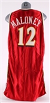 2000-01 Matt Maloney Atlanta Hawks Signed Game Worn Road Jersey (MEARS LOA/JSA)