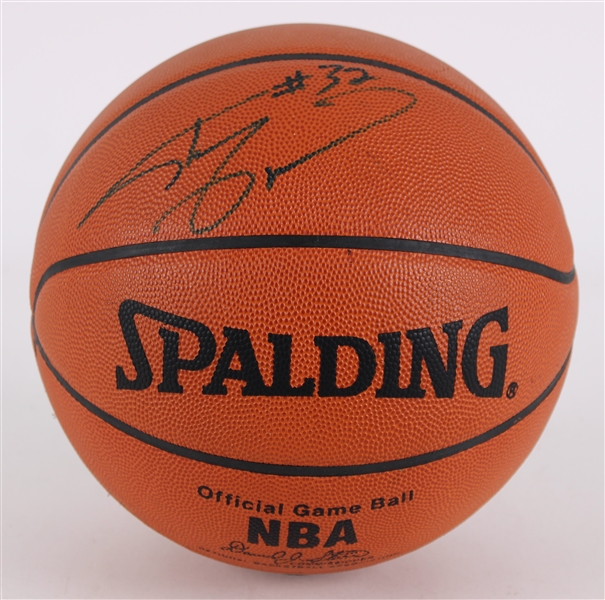 1992-96 Shaquille ONeal Orlando Magic Signed ONBA Stern Basketball (JSA) 
