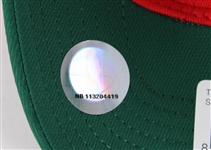 2009-13 Brandon Jennings Milwaukee Bucks Signed 1971 NBA Champs Cap (JSA)