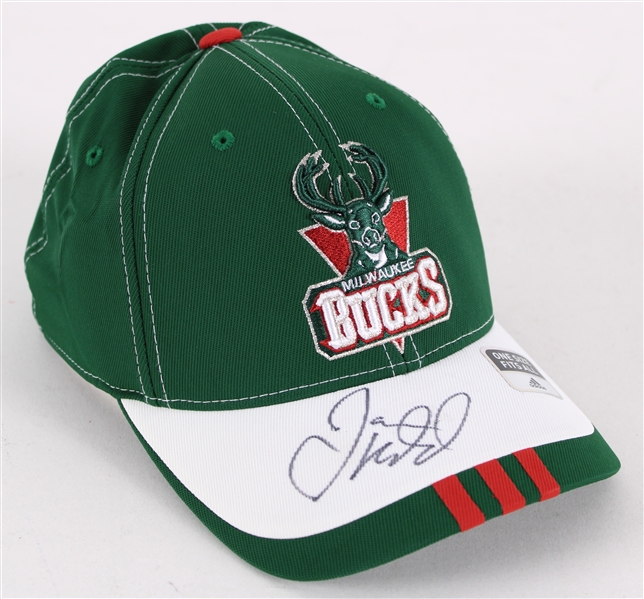 2014-18 Jason Kidd Milwaukee Bucks Signed Cap (JSA)