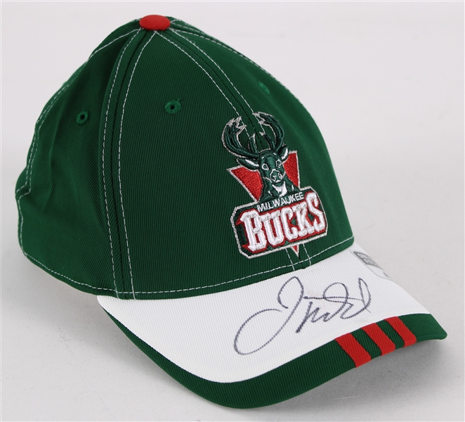2014-18 Jason Kidd Milwaukee Bucks Signed Cap (JSA)