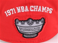 2010's Jon McGlocklin Milwaukee Bucks Signed 1971 NBA Champs Cap (JSA)