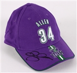 1996-2003 Ray Allen Milwaukee Bucks Signed Player Cap (JSA)