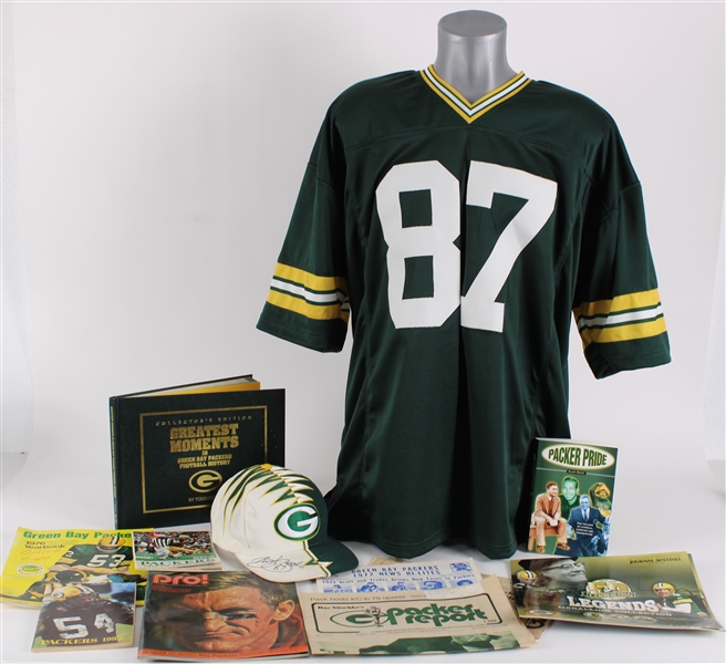 1970s-2000s Green Bay Packers Memorabilia Collection - Lot of 30+ w/ Robert Brooks Signed Items & More (JSA)